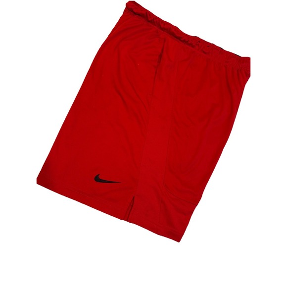 STARTER Other - Vintage 90s NIKE Basketball Shorts Razzle Dazzle Mesh Red Men's LARGE